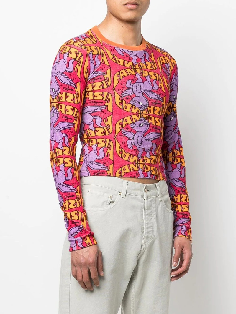 x Disney Fantasia print top 4