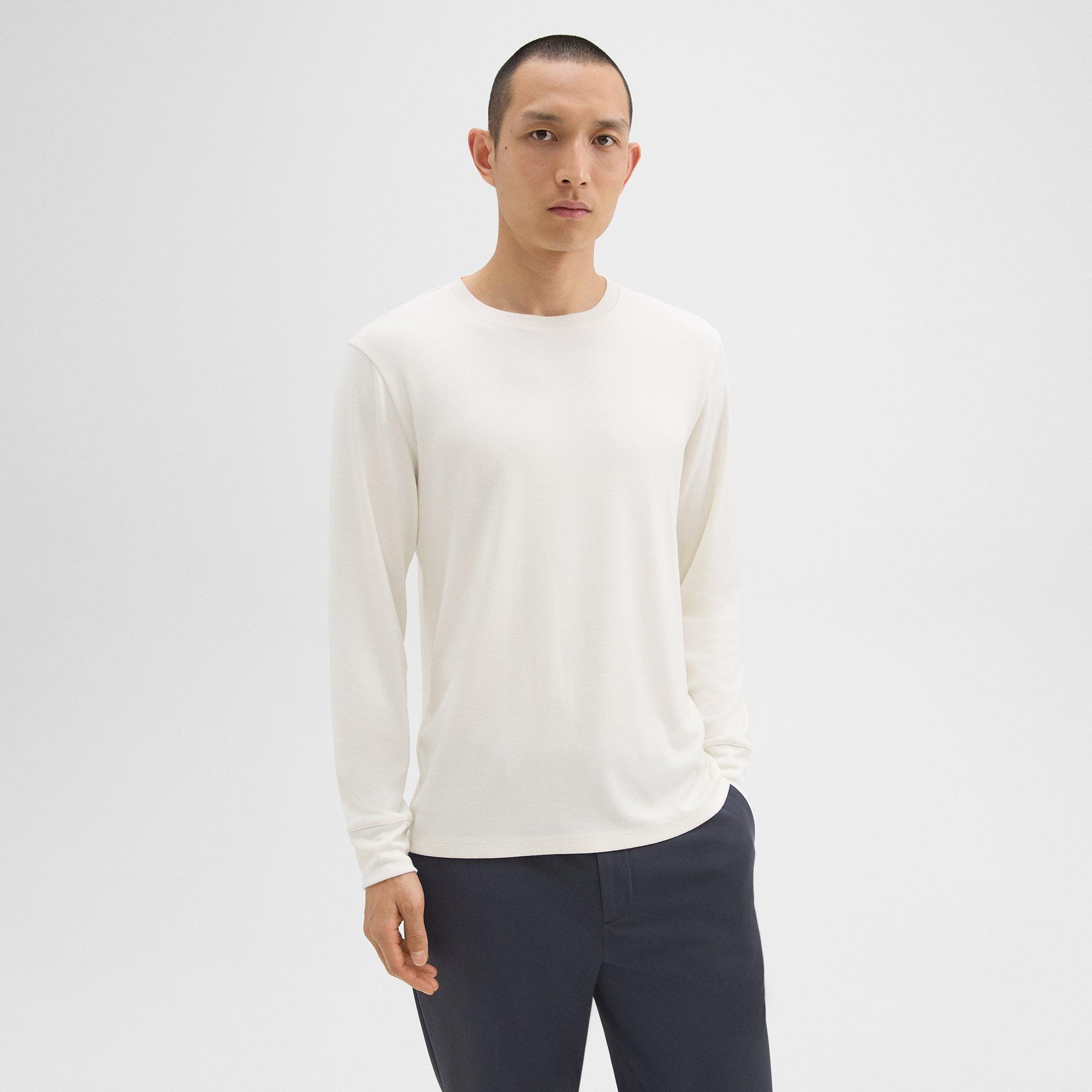 Essential Long-Sleeve Tee in Anemone Modal Jersey - 3