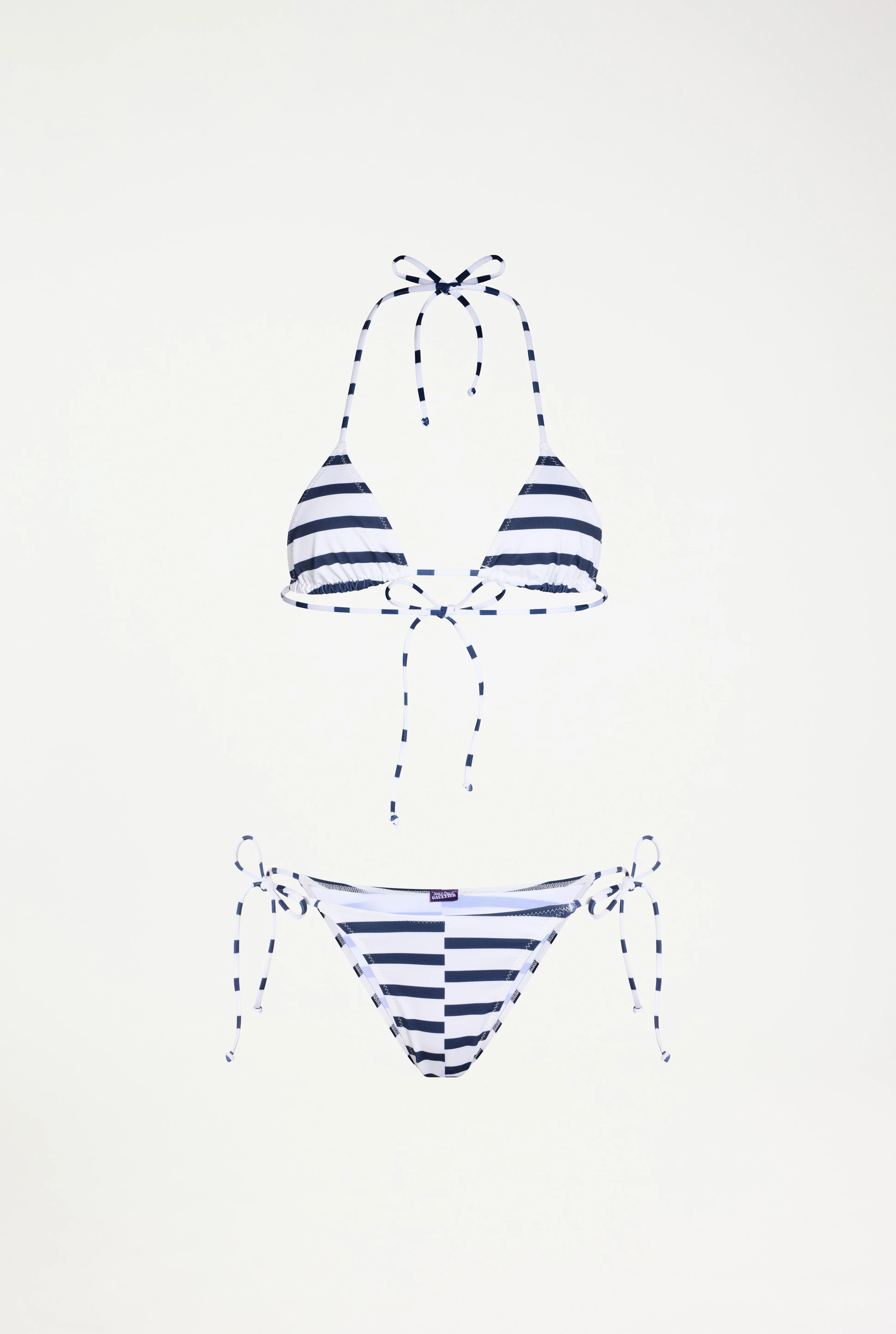 THE ASYMETRIC MARINIÈRE BIKINI SET - 1