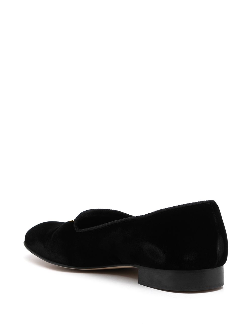 Sovereign Crown velvet loafers - 3