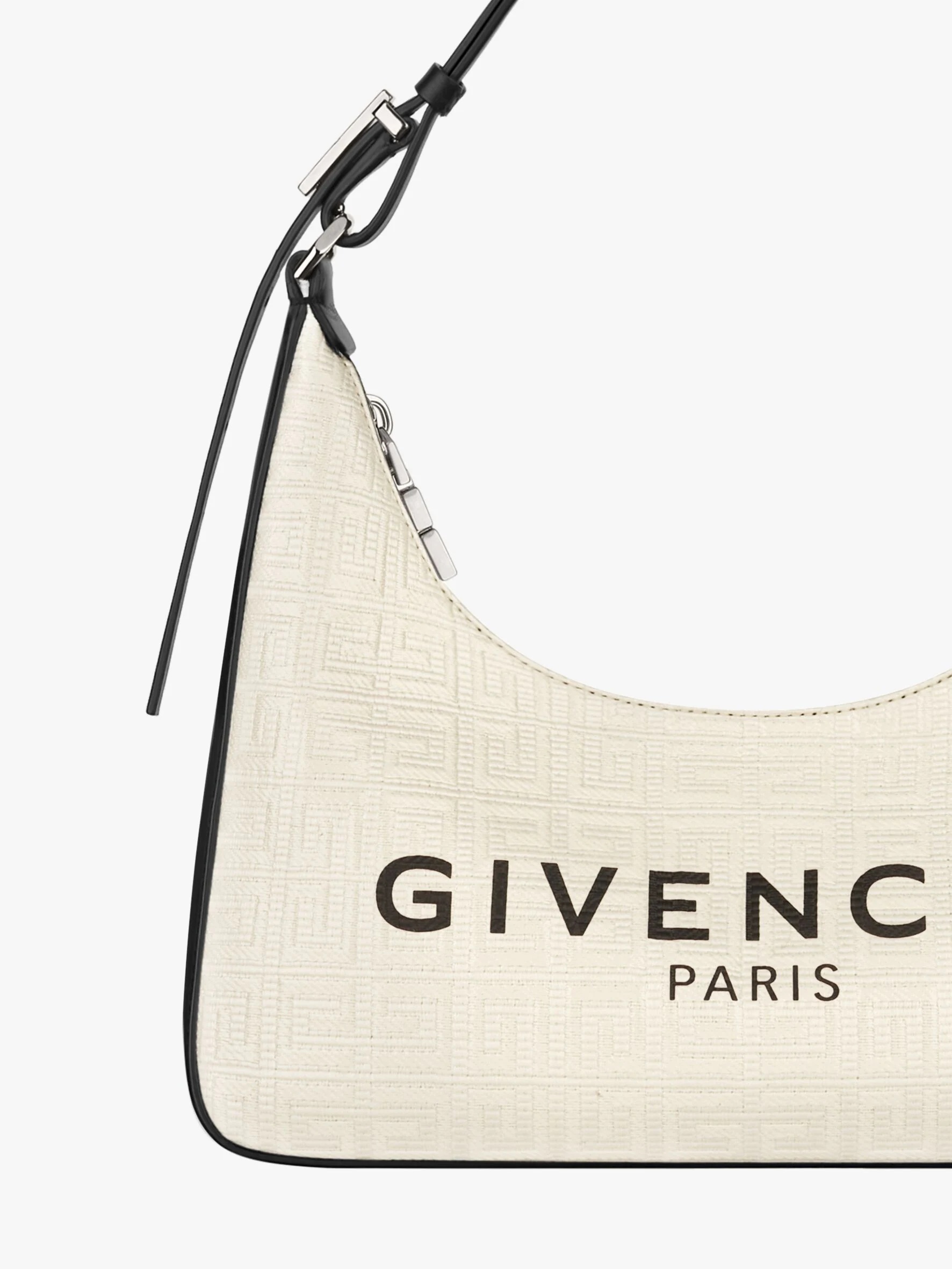 SMALL MOON CUT OUT BAG IN 4G COATED CANVAS - 6