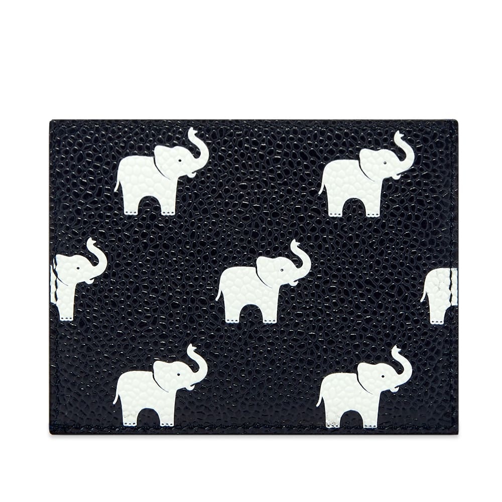 Thom Browne Elephant Embossed Card Holder - 2