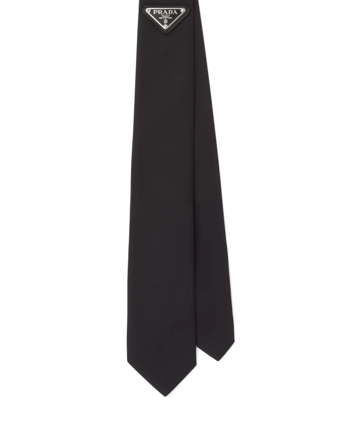 Re-Nylon gabardine tie - 1