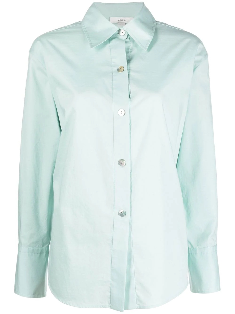 button-down fitted shirt - 1