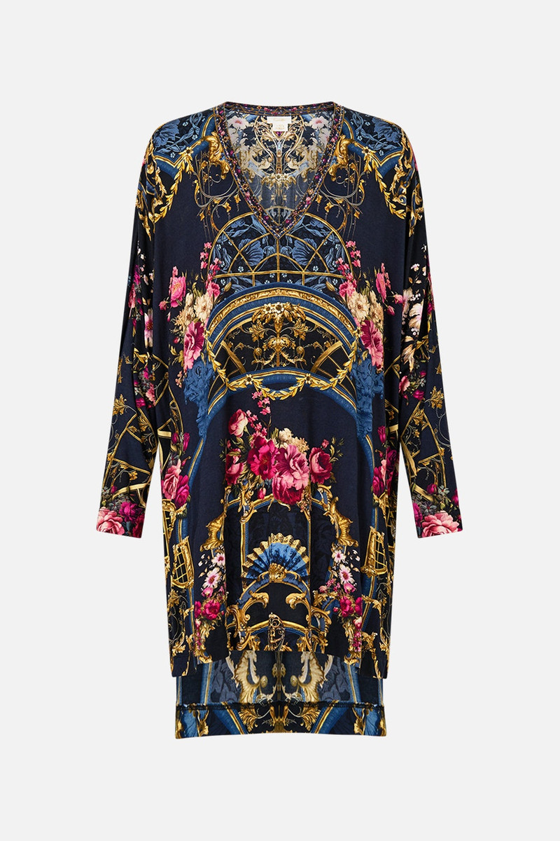 SIDE SPLIT JERSEY TEE 1