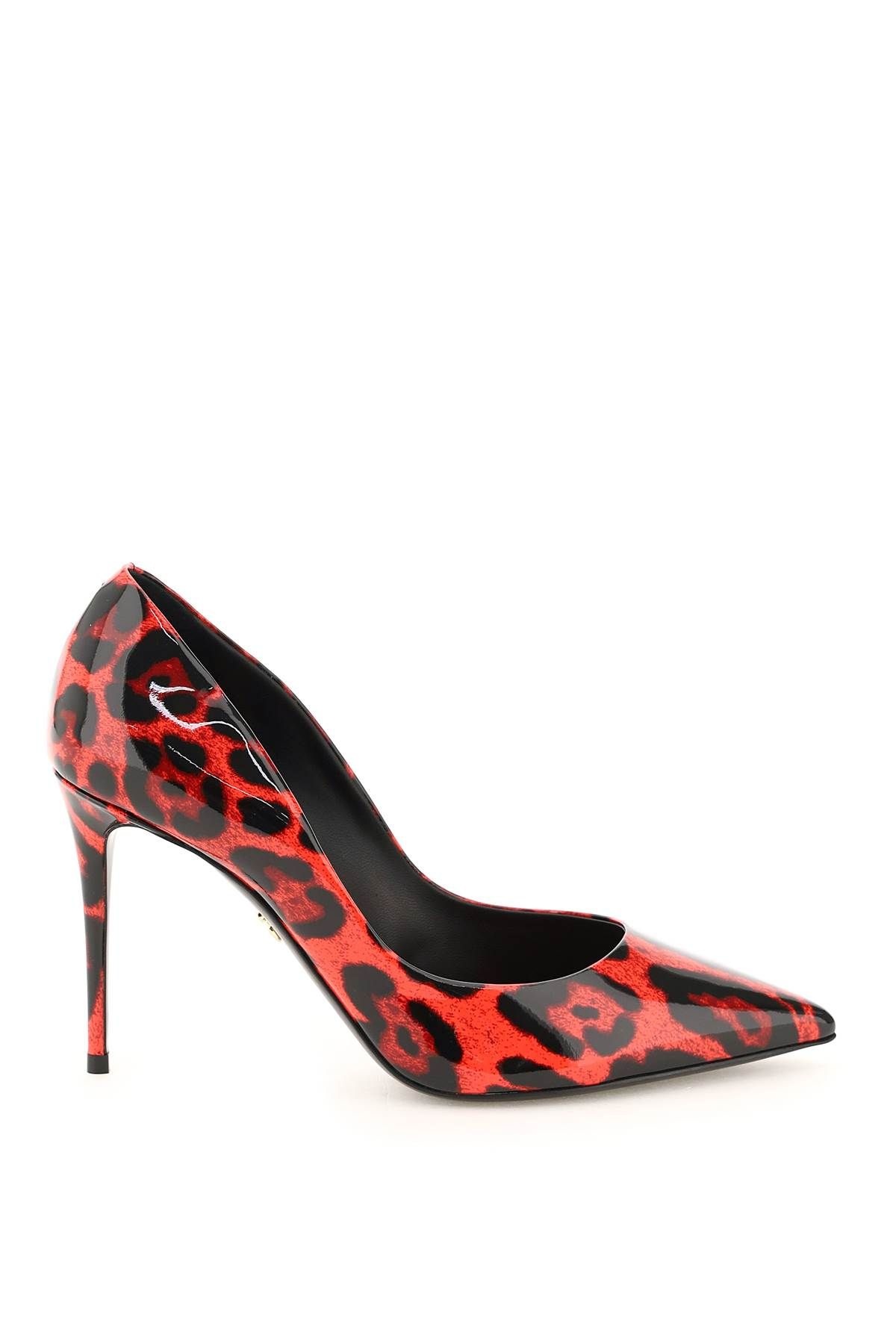 PRINTED PATENT LEATHER PUMPS - 1