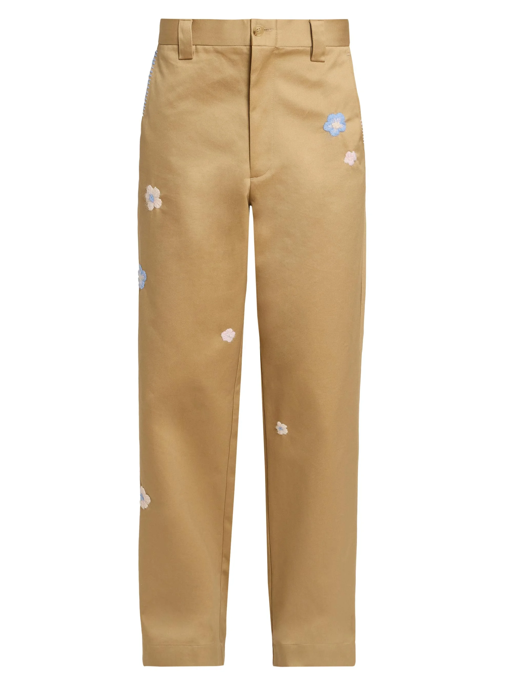 Men's Daydreaming Flower Worker Pants - Sand Twill - 1