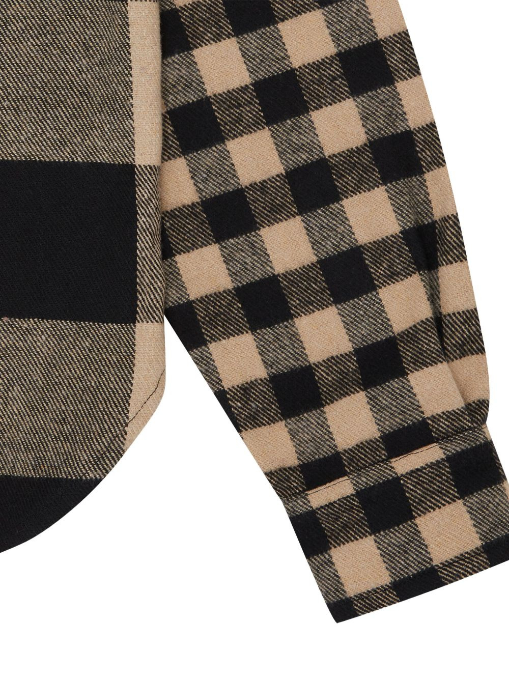 Cotton Blend Checked Shirt - 5