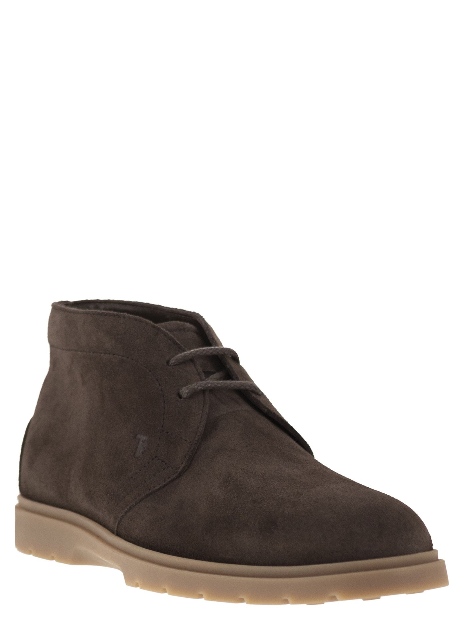 Tod's Men Suede Leather Boots - 2