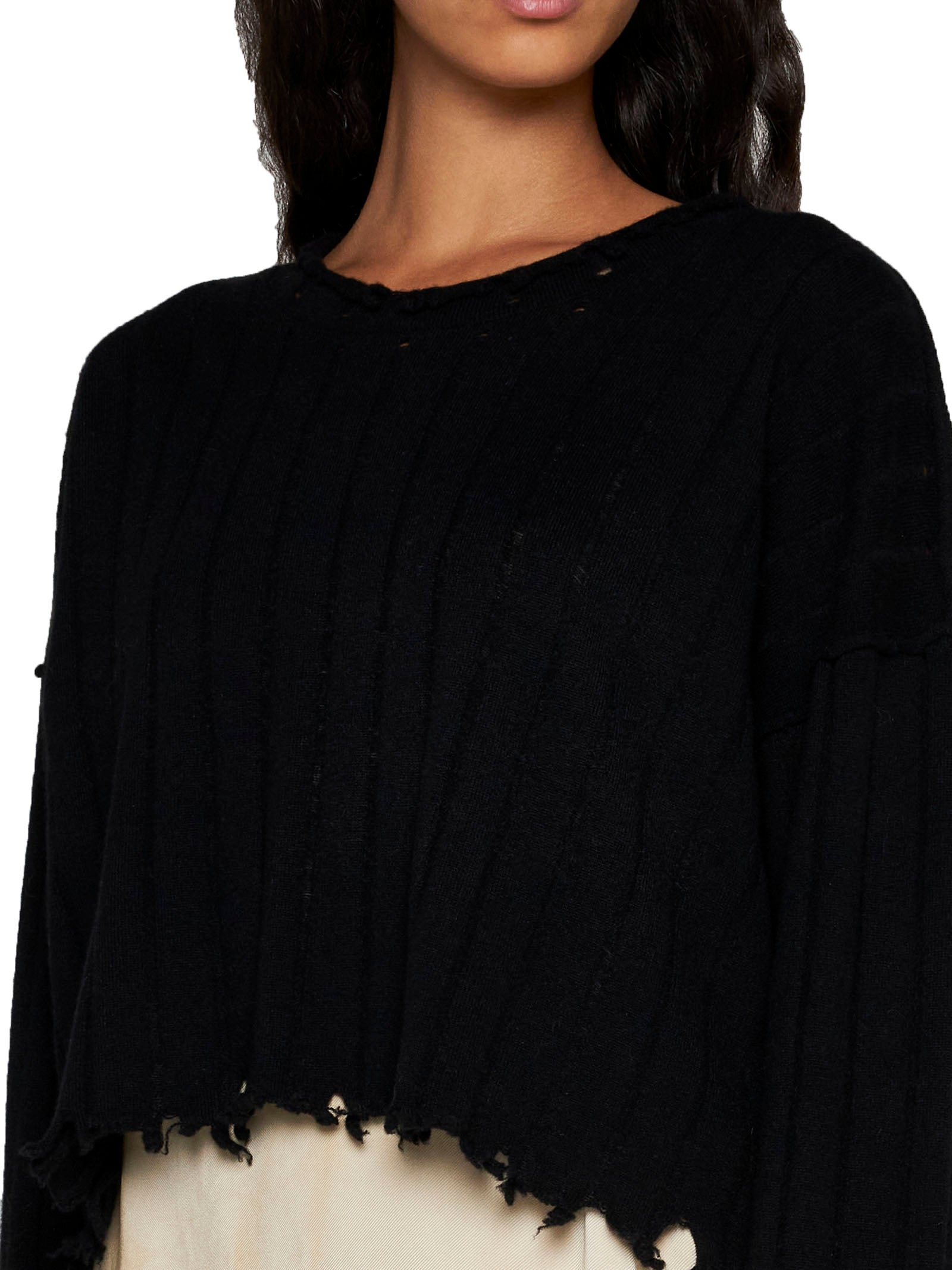 Cashmere oversized sweater - 5