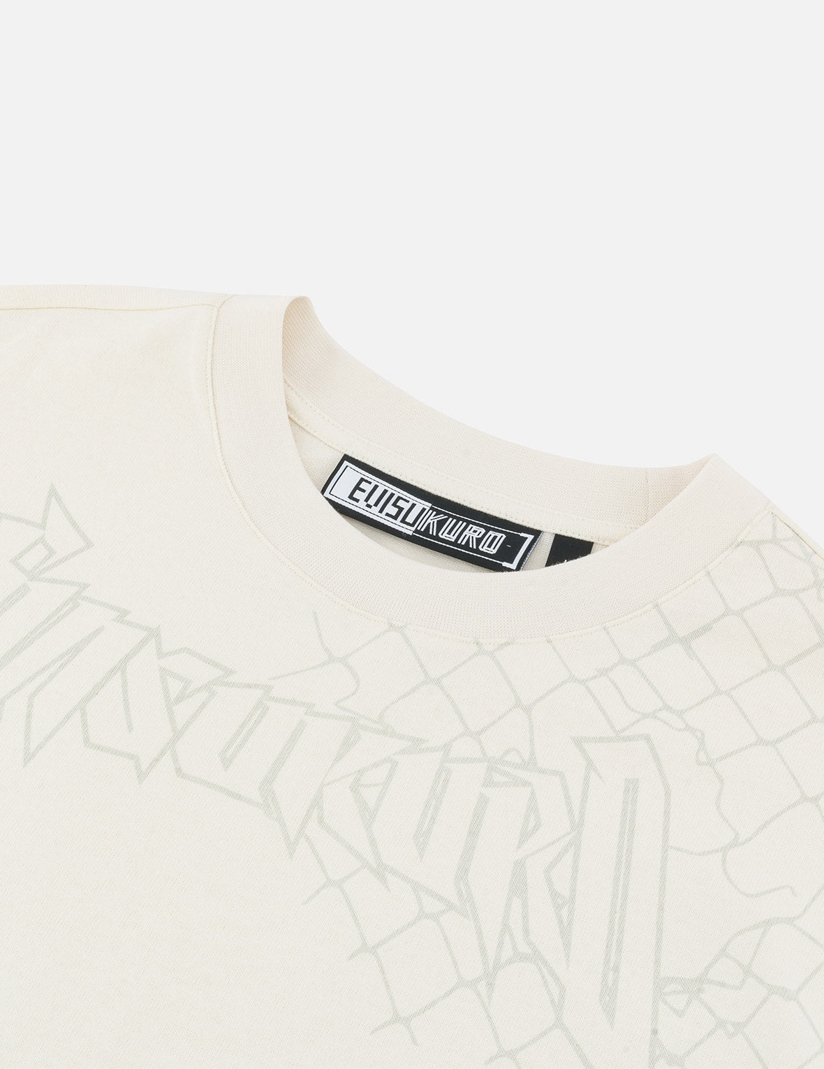 Logo and Seagull print Oversized T-Shirt - 8