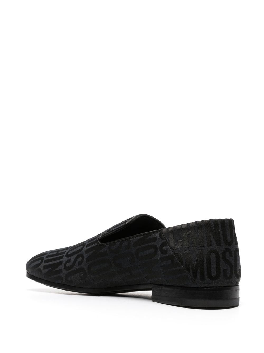 all-over logo-print loafers - 3