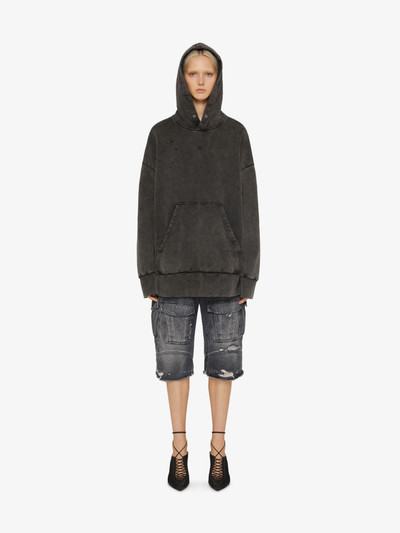 Givenchy OVERSIZED HOODIE IN JERSEY outlook