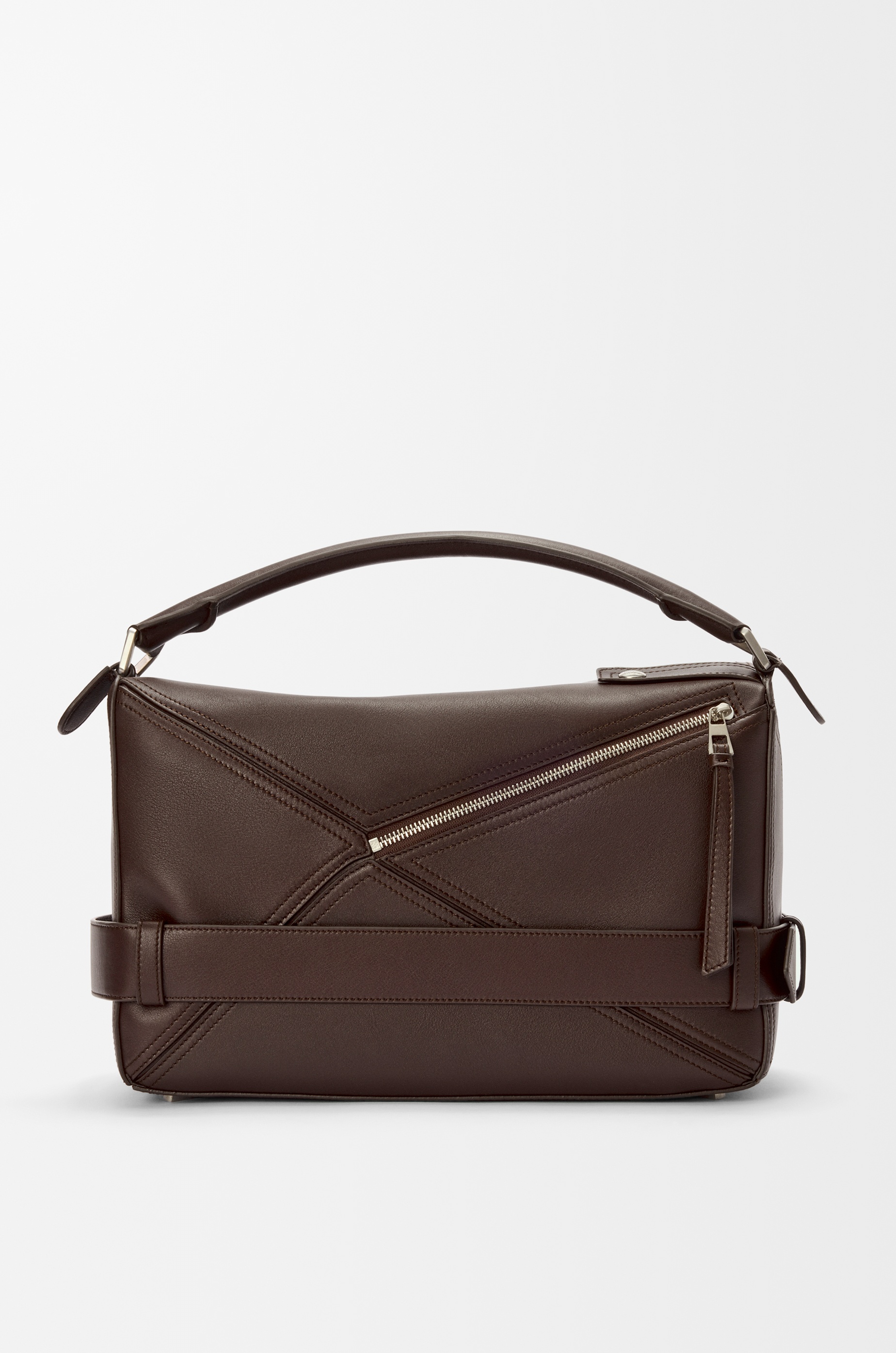 Large Puzzle Biker bag in shiny calfskin - 6