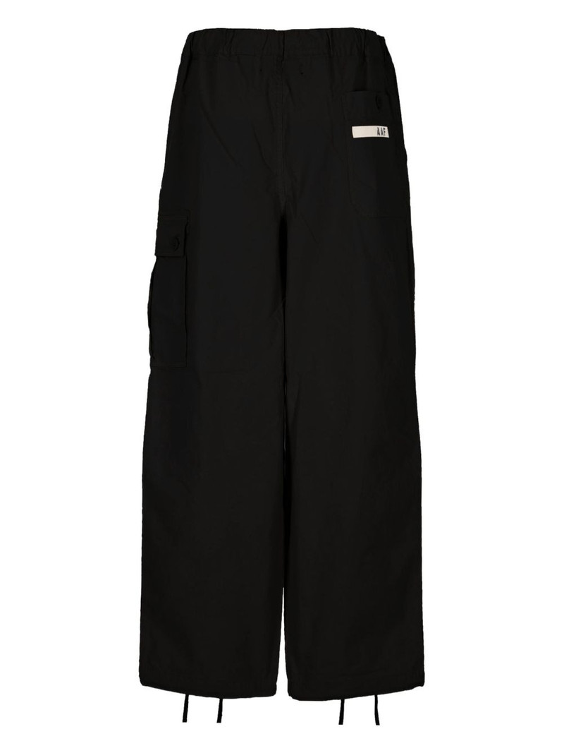 APPLIED ART FORMS patch-pocket wide-leg trousers outlook