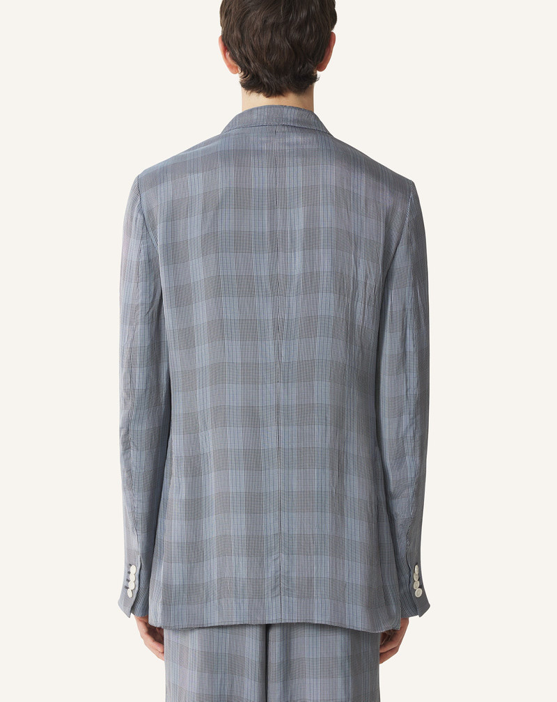 DOUBLE-BREASTED JACKET IN VISCOSE 4