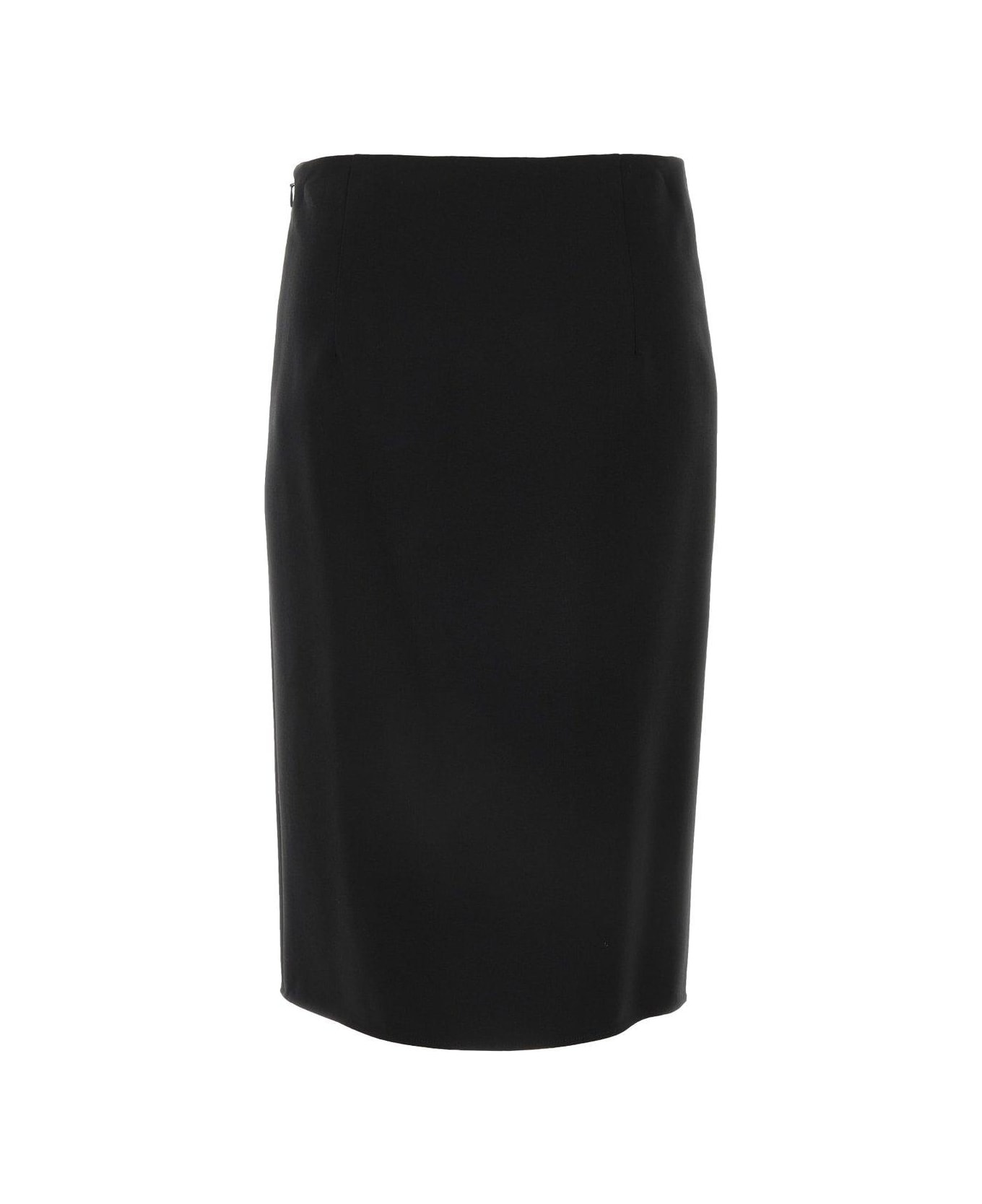 Mid-rise Twill Skirt - 2