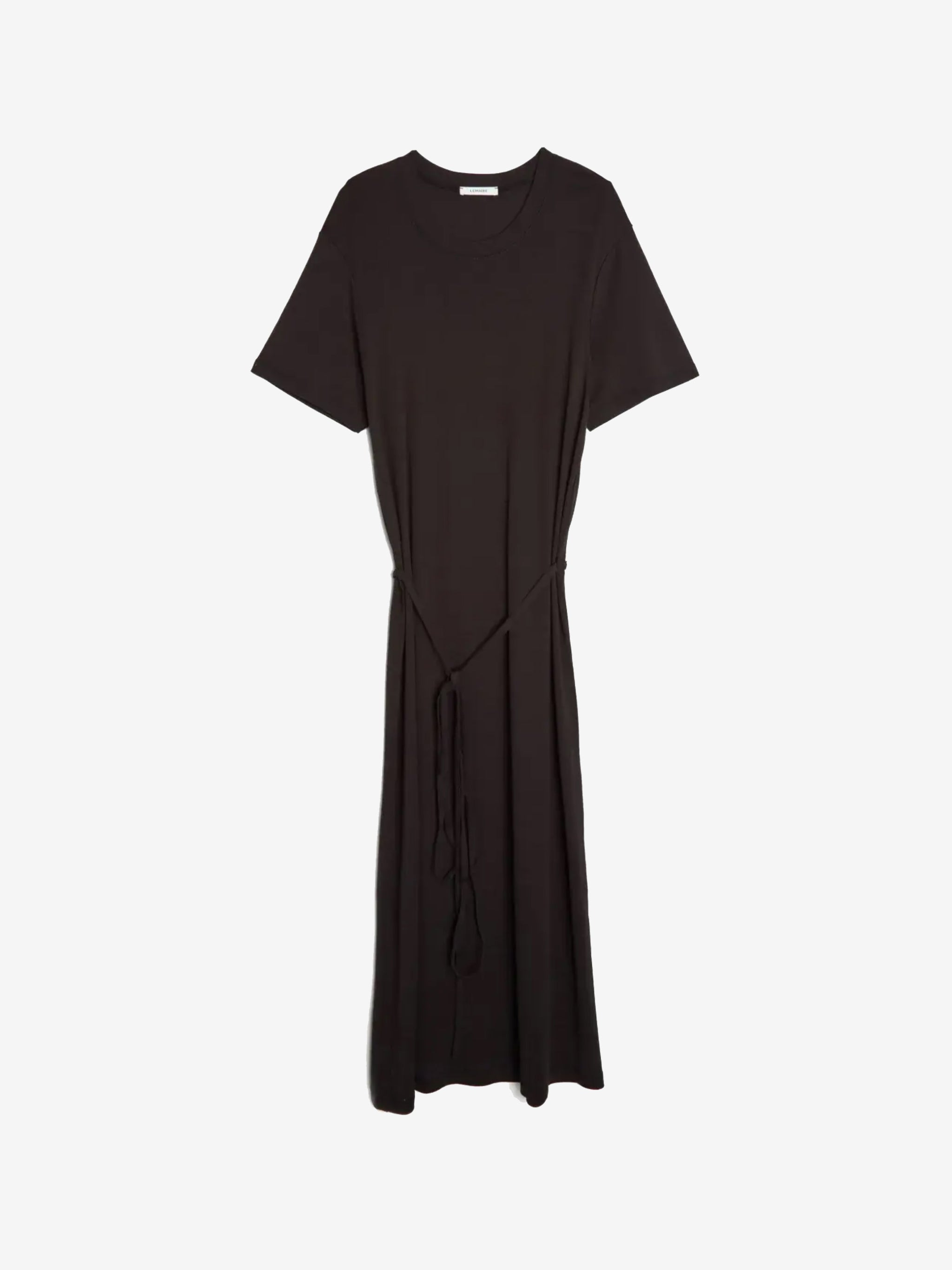LEMAIRE - Women Belted Rib T-Shirt Dress - 2