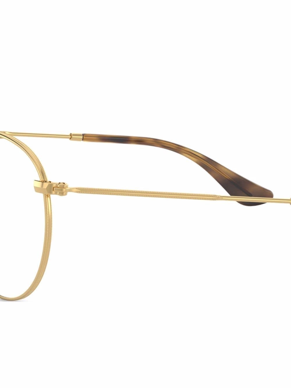 round-frame metal glasses - 3