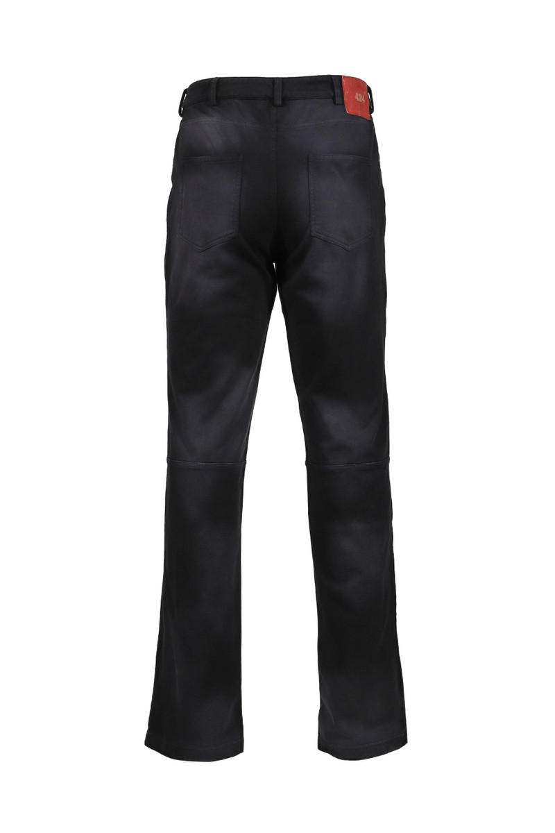 424 ACADEMY LEATHER SWEAT / VTG BLK outlook