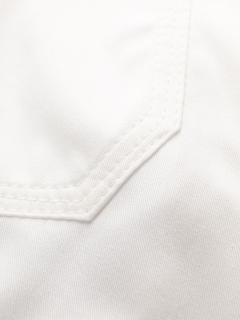 straight-leg drawstring 바지 7