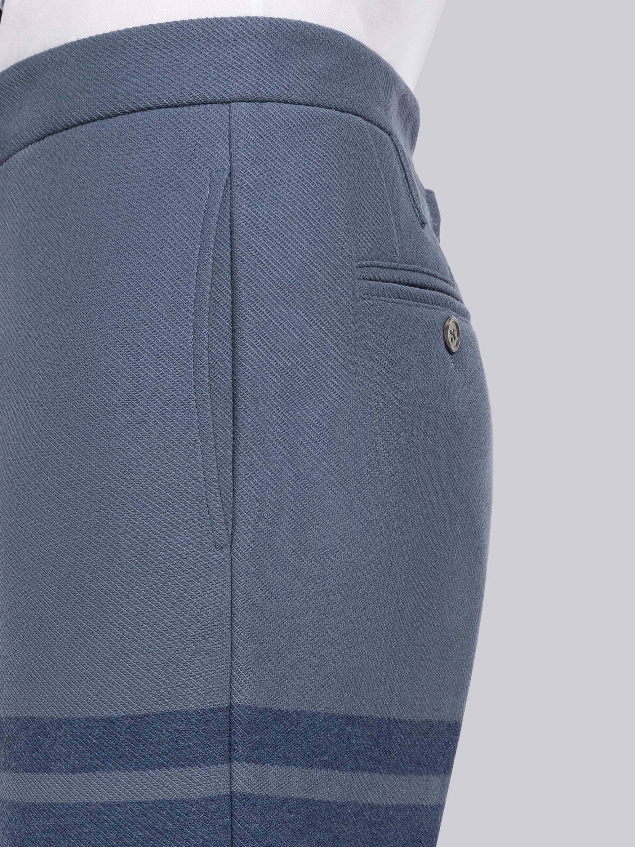 Double Face Tech Twill 4-Bar Bermuda Shorts - 5