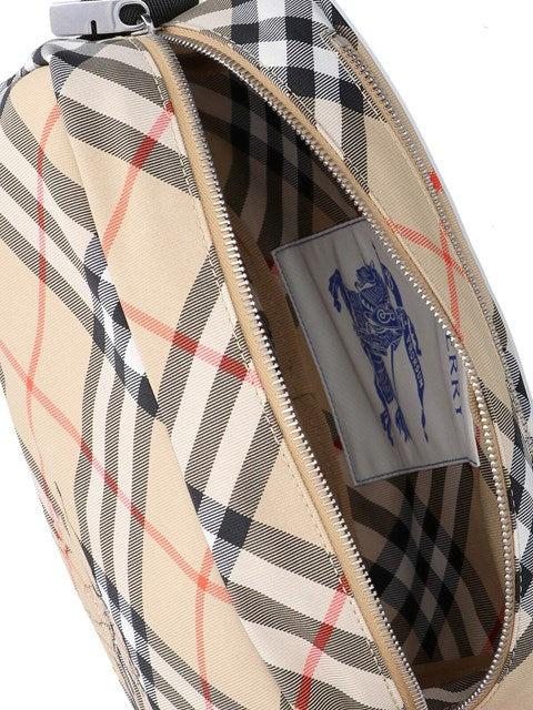 Burberry Men Check' Crossbody Bag - 4