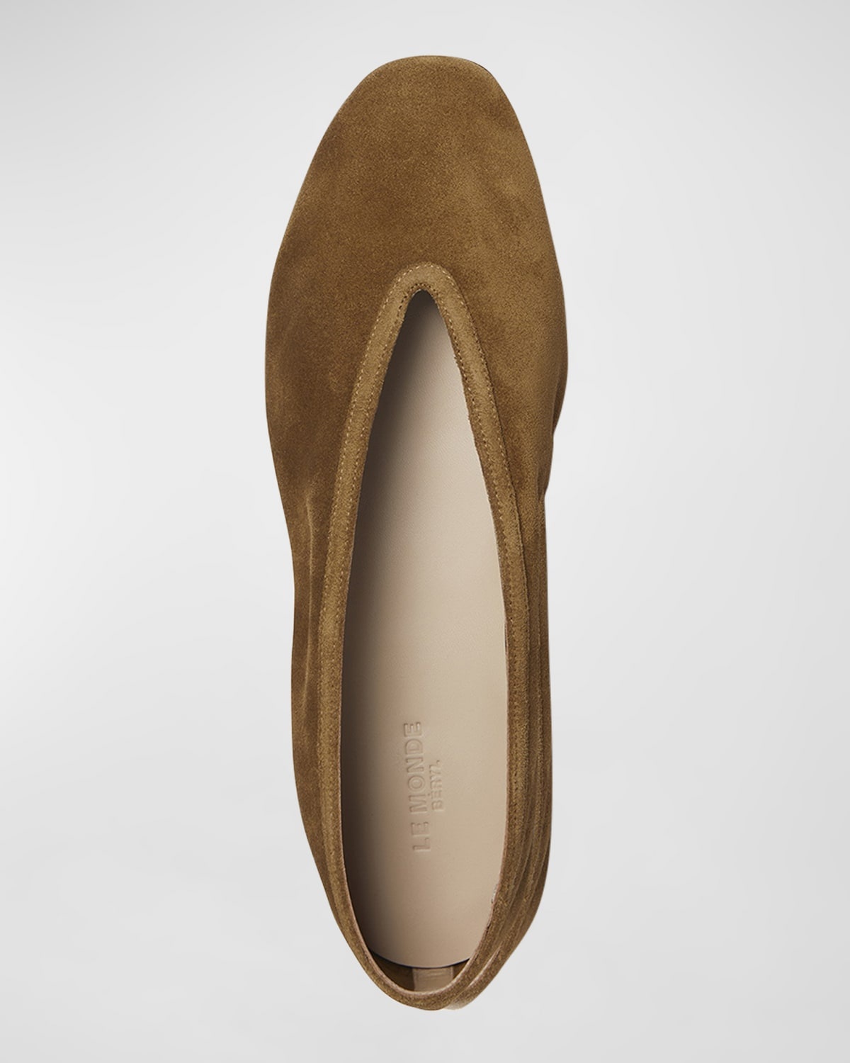 Luna Suede Ballerina Flats - 2