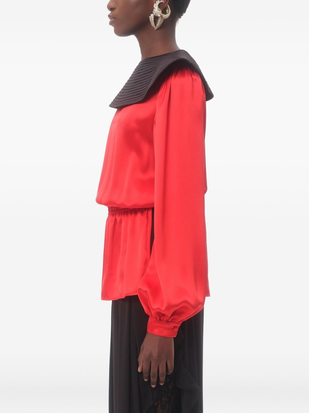 satin blouse - 4