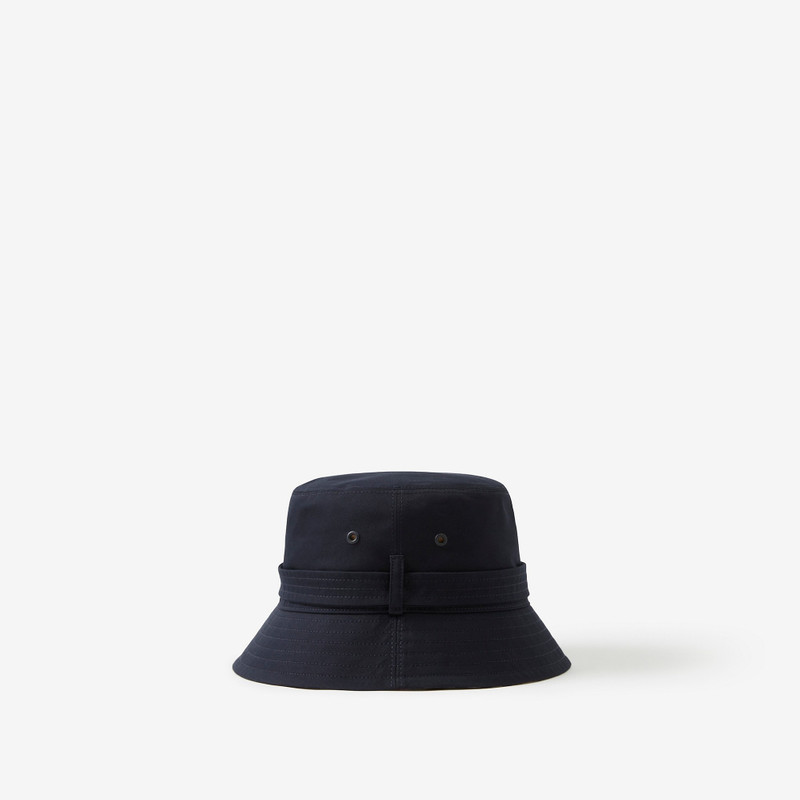 Cotton Gabardine Belted Bucket Hat 3
