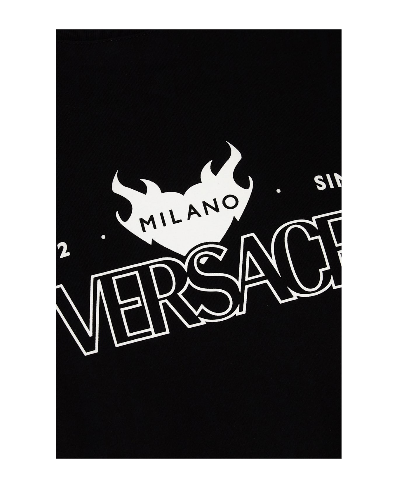 Black Cotton T-shirt - 3