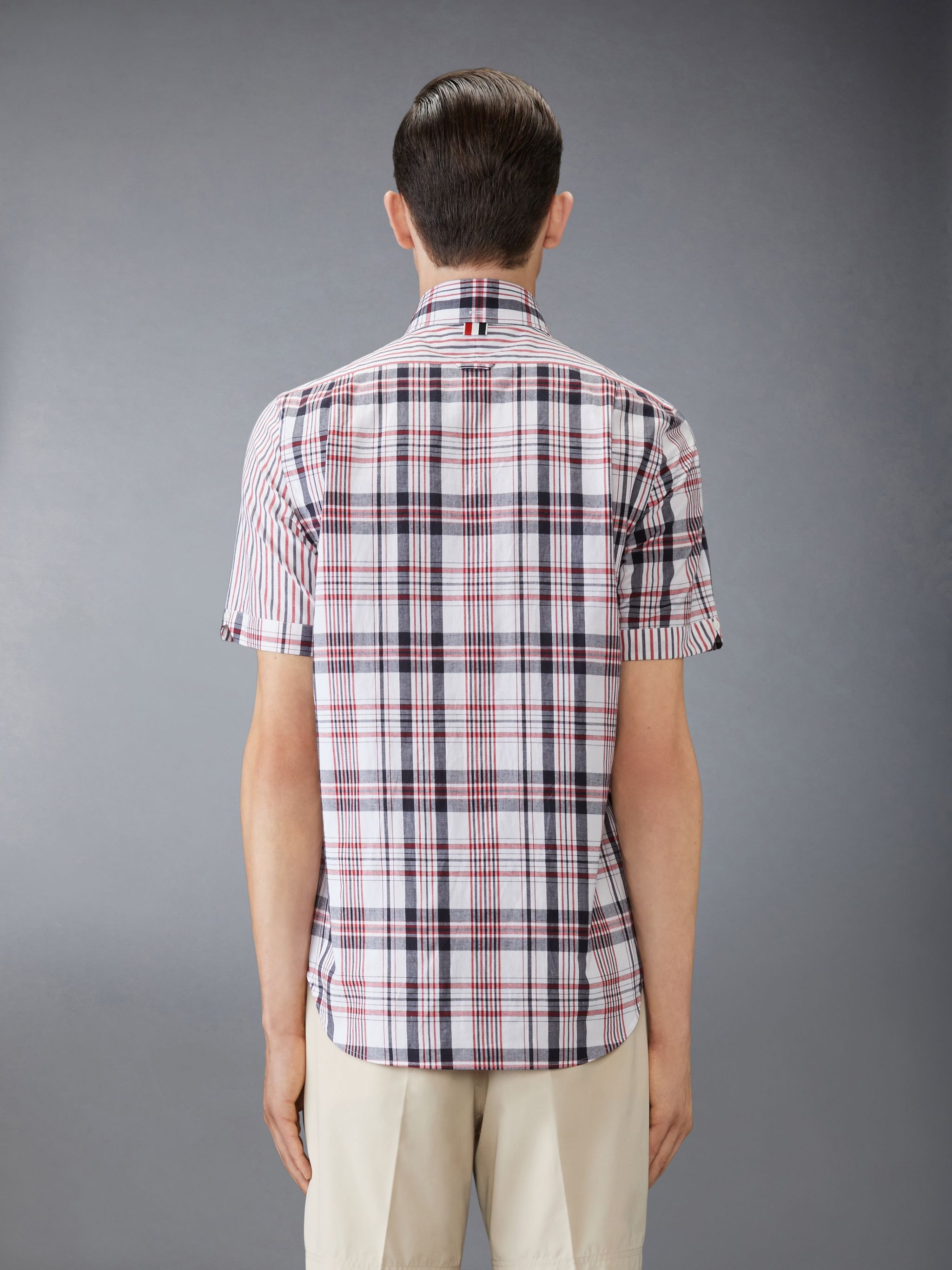 FUNMIX MADRAS COTTON SHORT SLEEVE SHIRT - 3