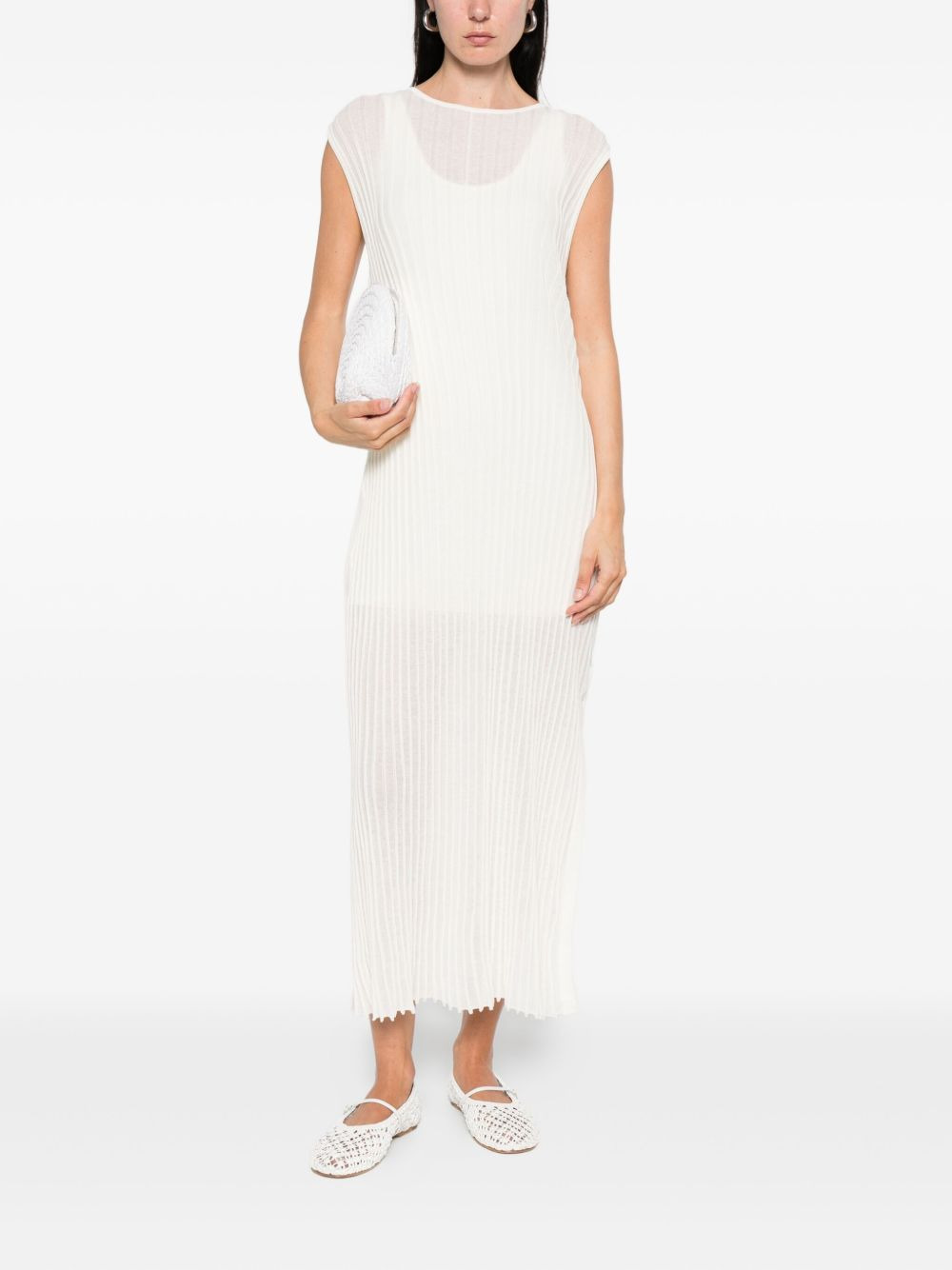 Ada pleated sleeveless midi dress - 2