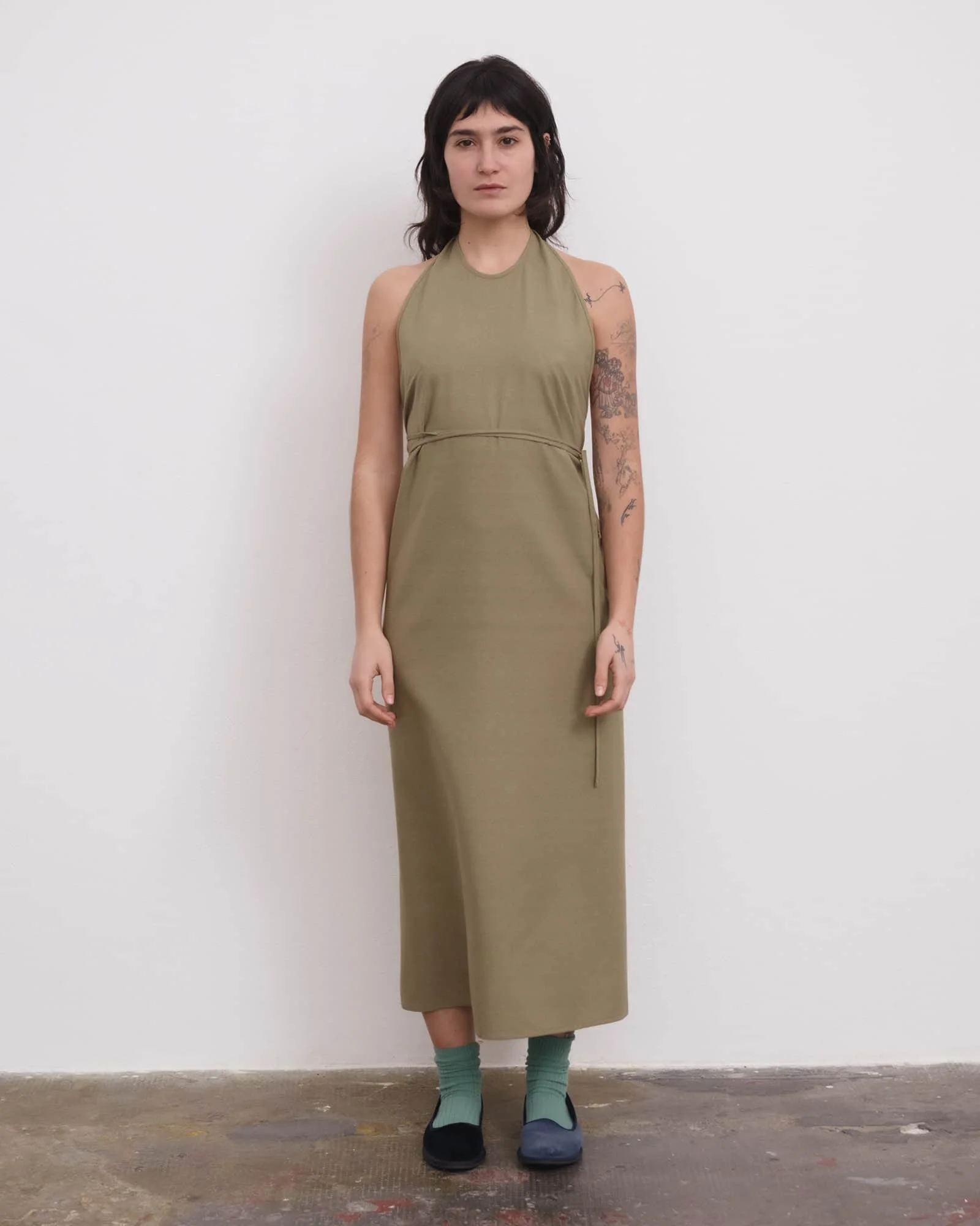 Apron Dress - Wild Silk - 1