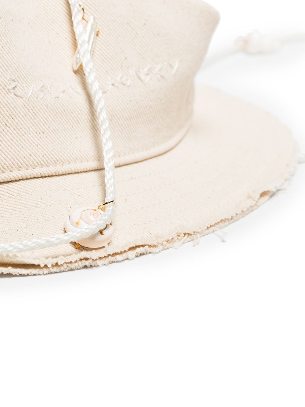 wide-brim bucket hat - 5