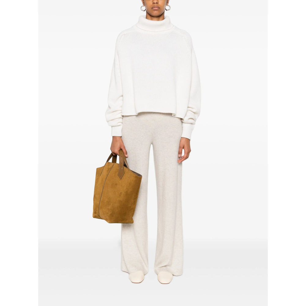 Lisa Yang Neutrals Knitwear - Knitted Tops Women - 4
