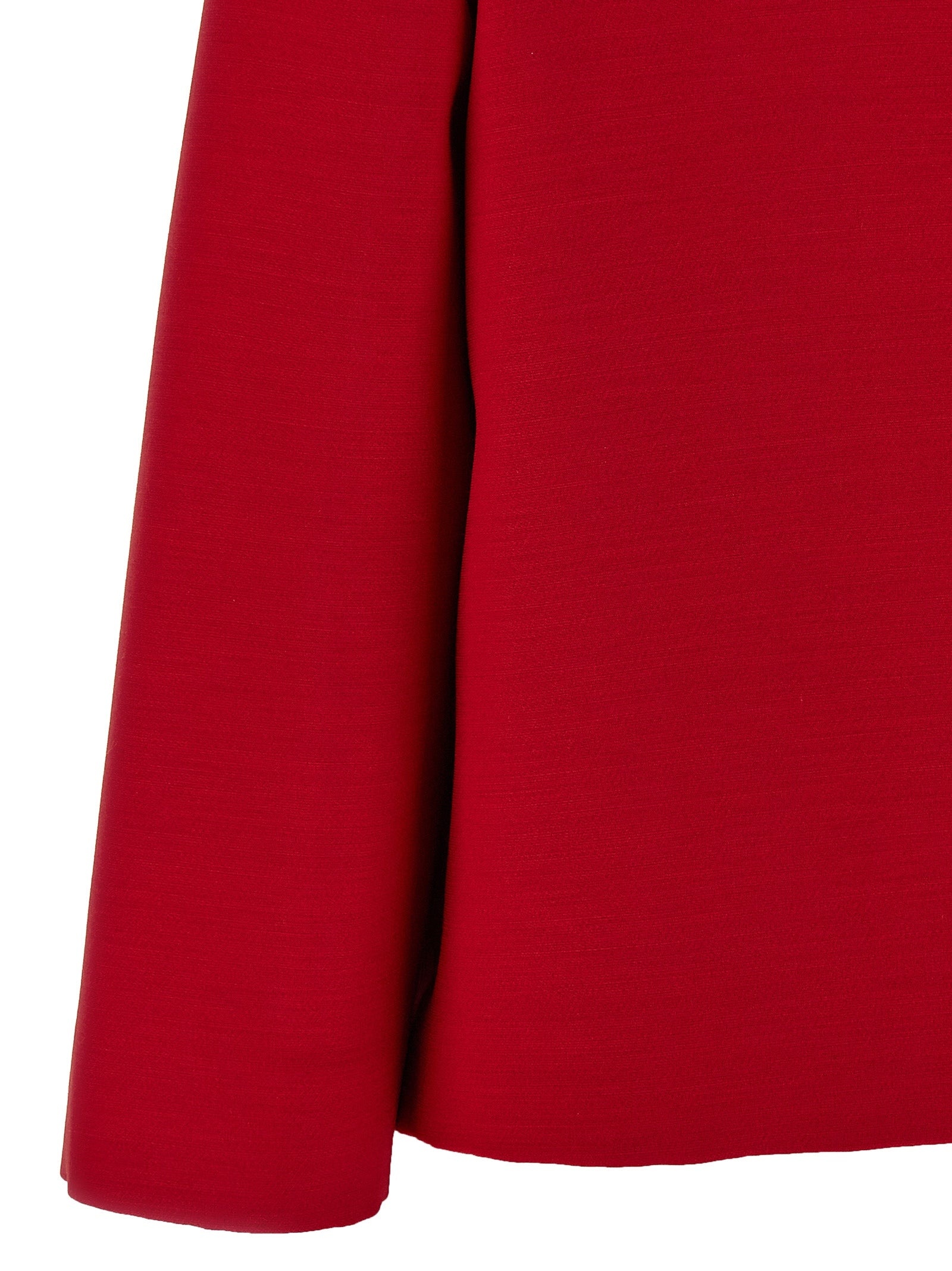 Blazer Valentino Garavani Crepe Couture Blazer And Suits Red - 4