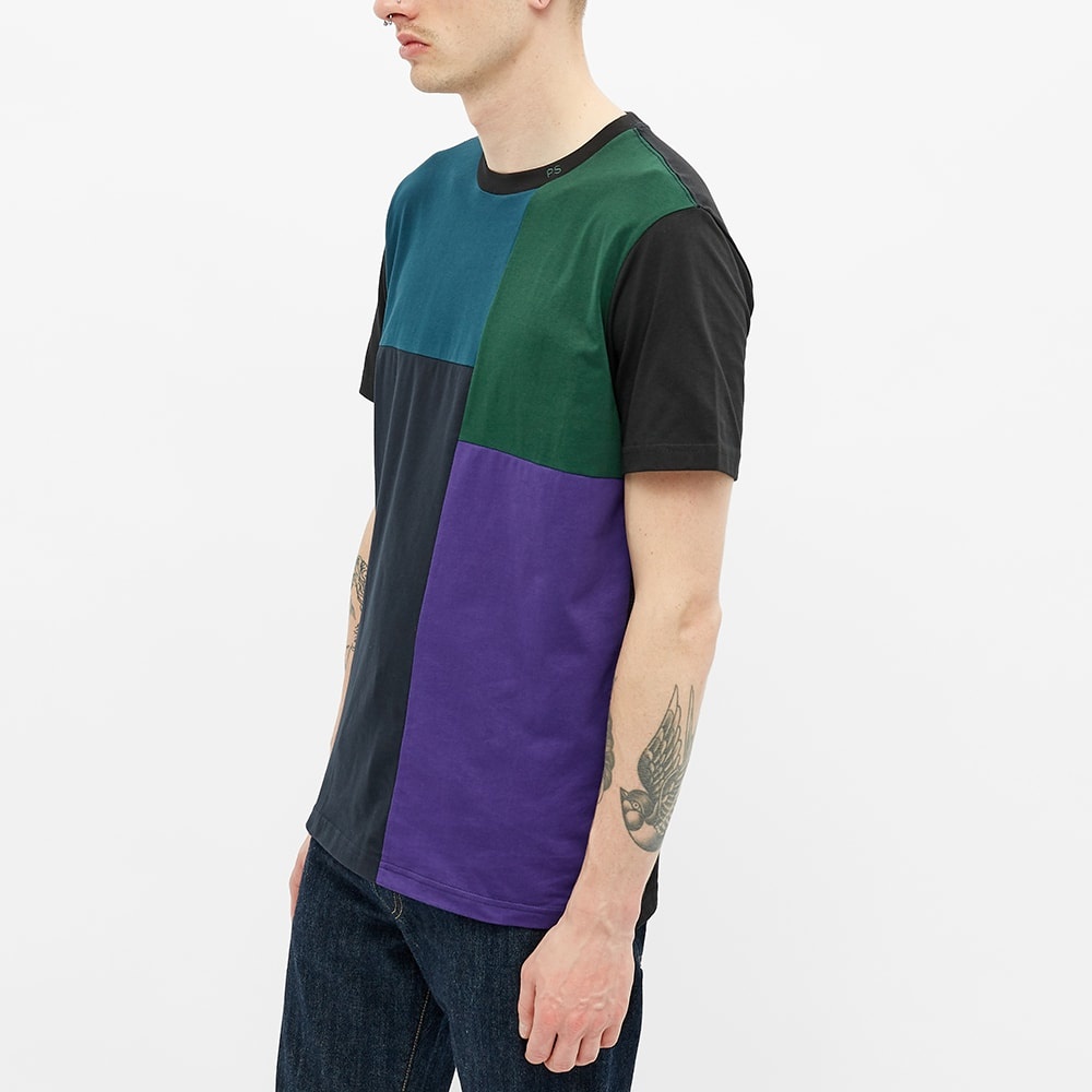 Paul Smith Panelled Patchwork Tee - 3