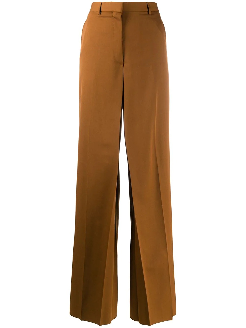 high-rise wide-leg trousers - 1