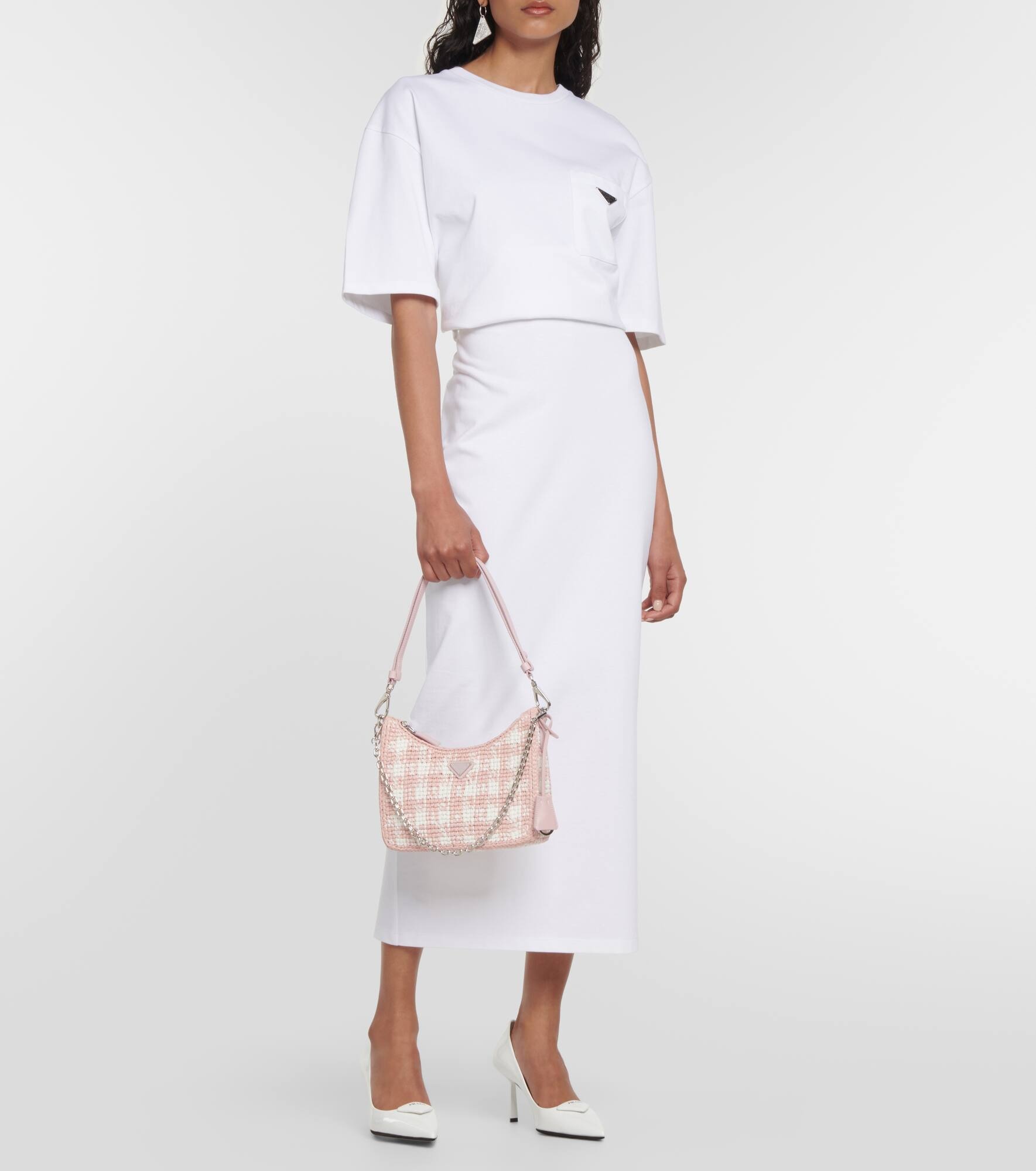 Re-edition crochet shoulder bag - 5