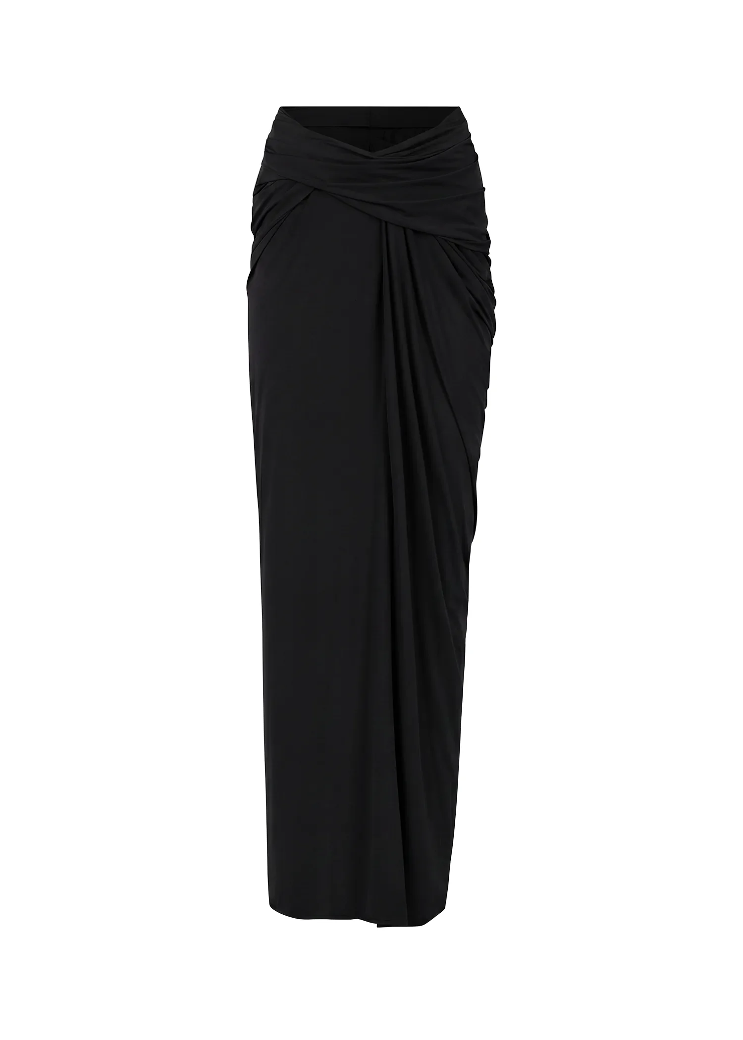 INTERLOCK SKIRT BLACK - 1