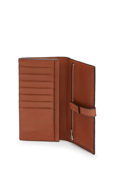 Loewe Large vertical wallet in soft grained calfskin outlook