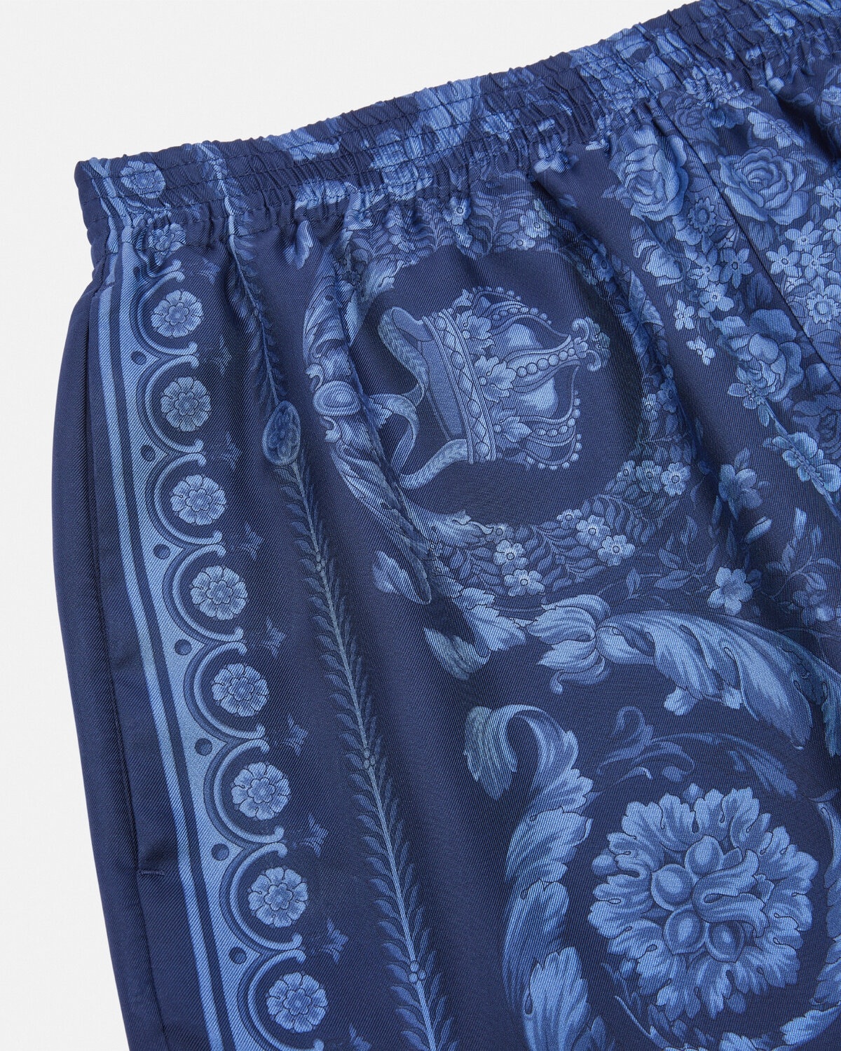 Barocco Silk Shorts - 2