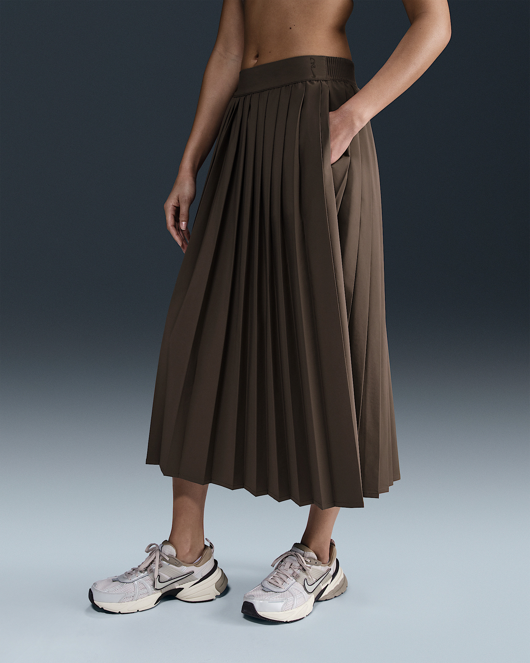 Nike 24.7 PerfectStretch Women's Dri-FIT Pleated Skirt - 2