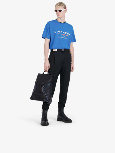 Givenchy GIVENCHY Label printed oversized t-shirt outlook