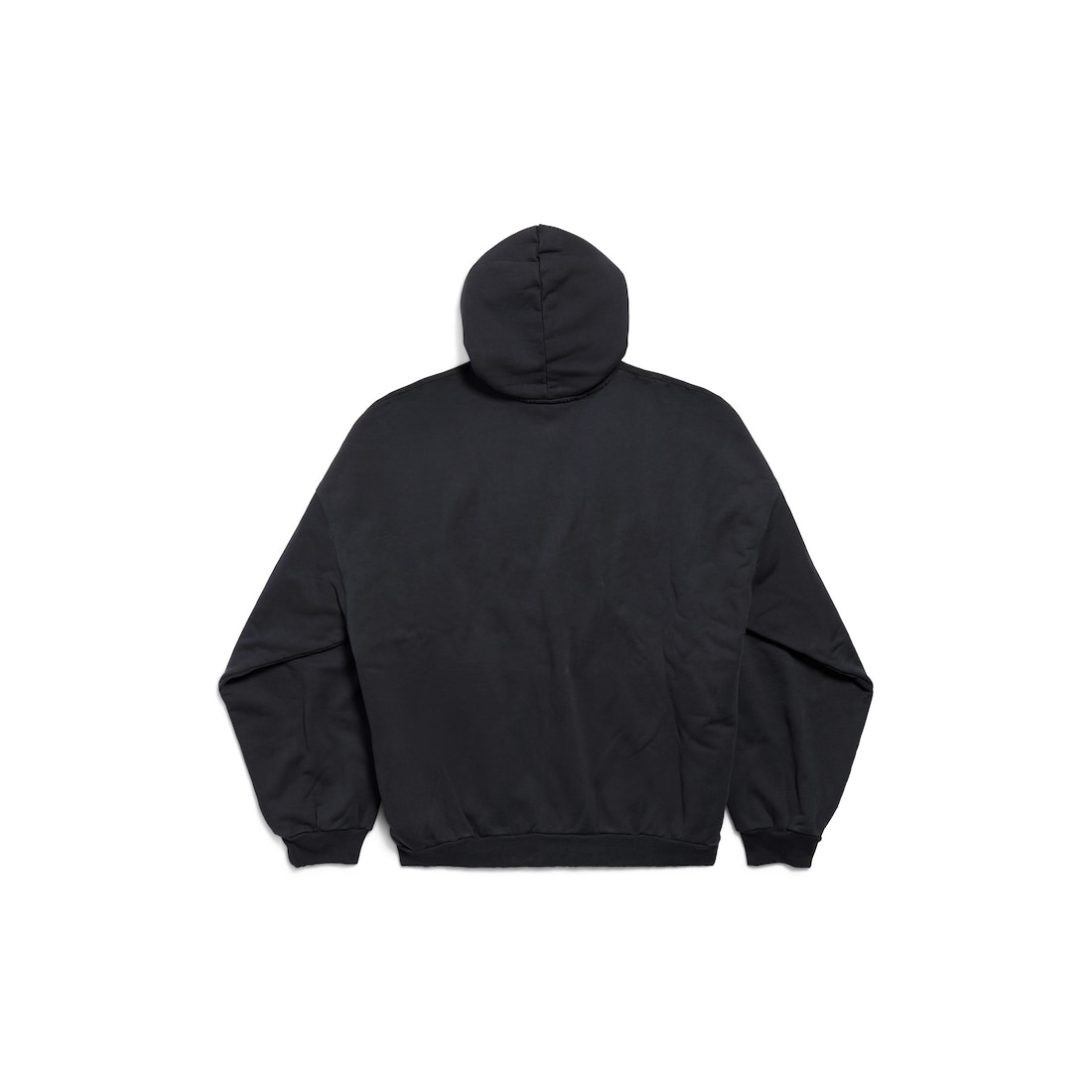 Women's Optical Hoodie Large Fit in Black/white - 6