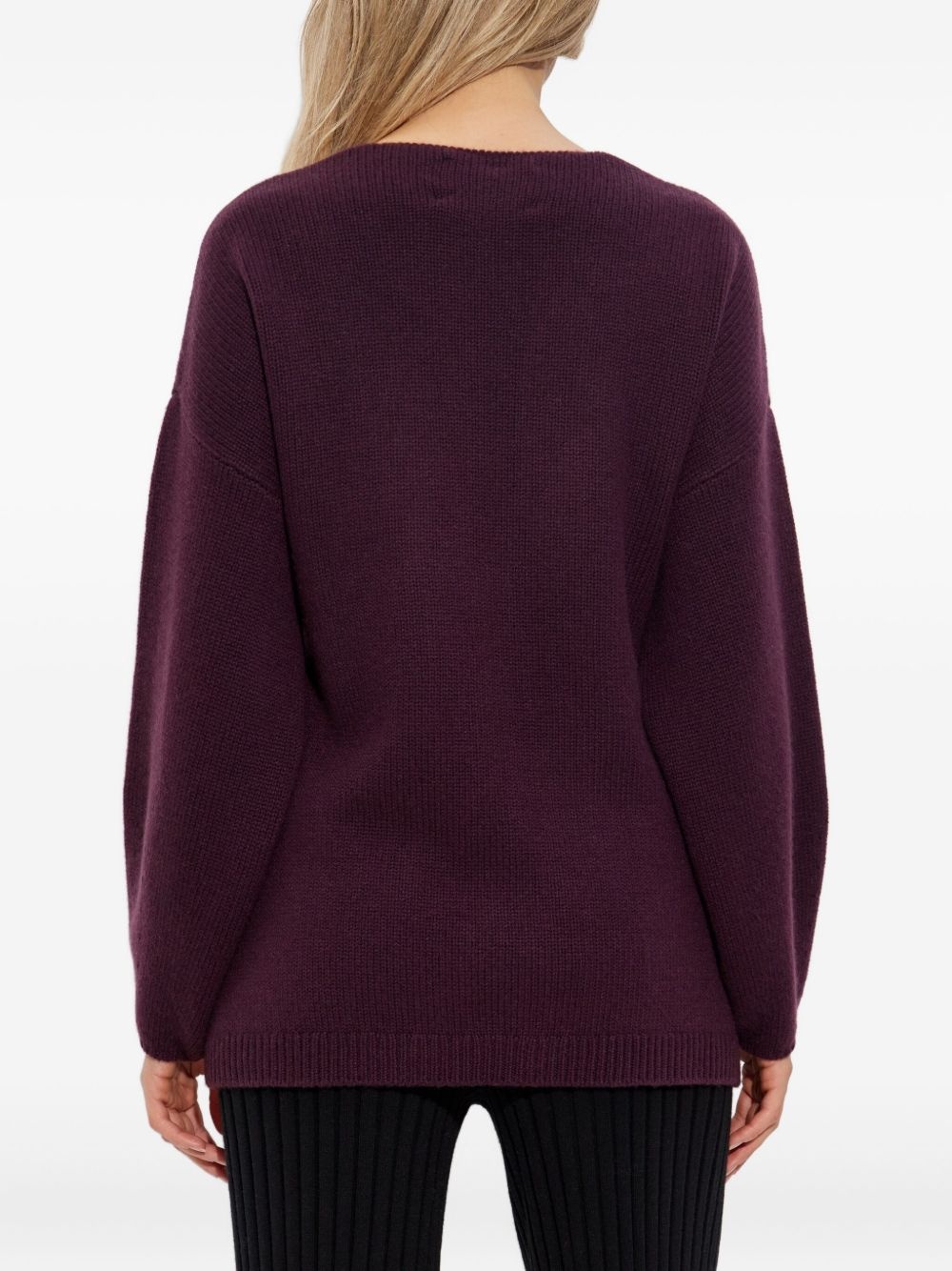 wrap-tie cashmere cardigan - 4