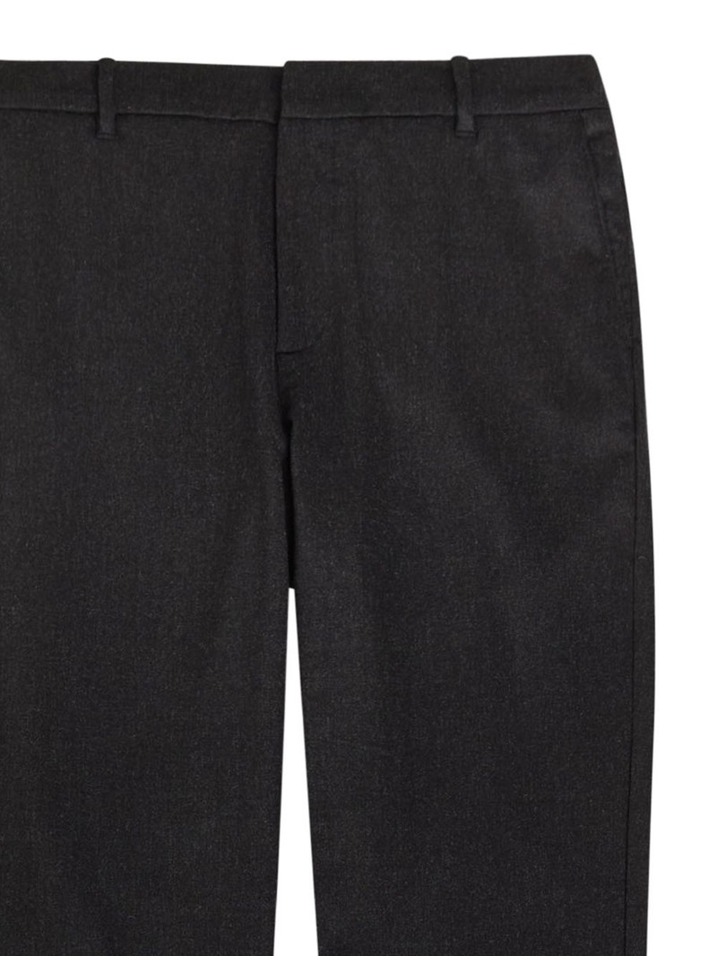 Sunspel grey straight trousers outlook