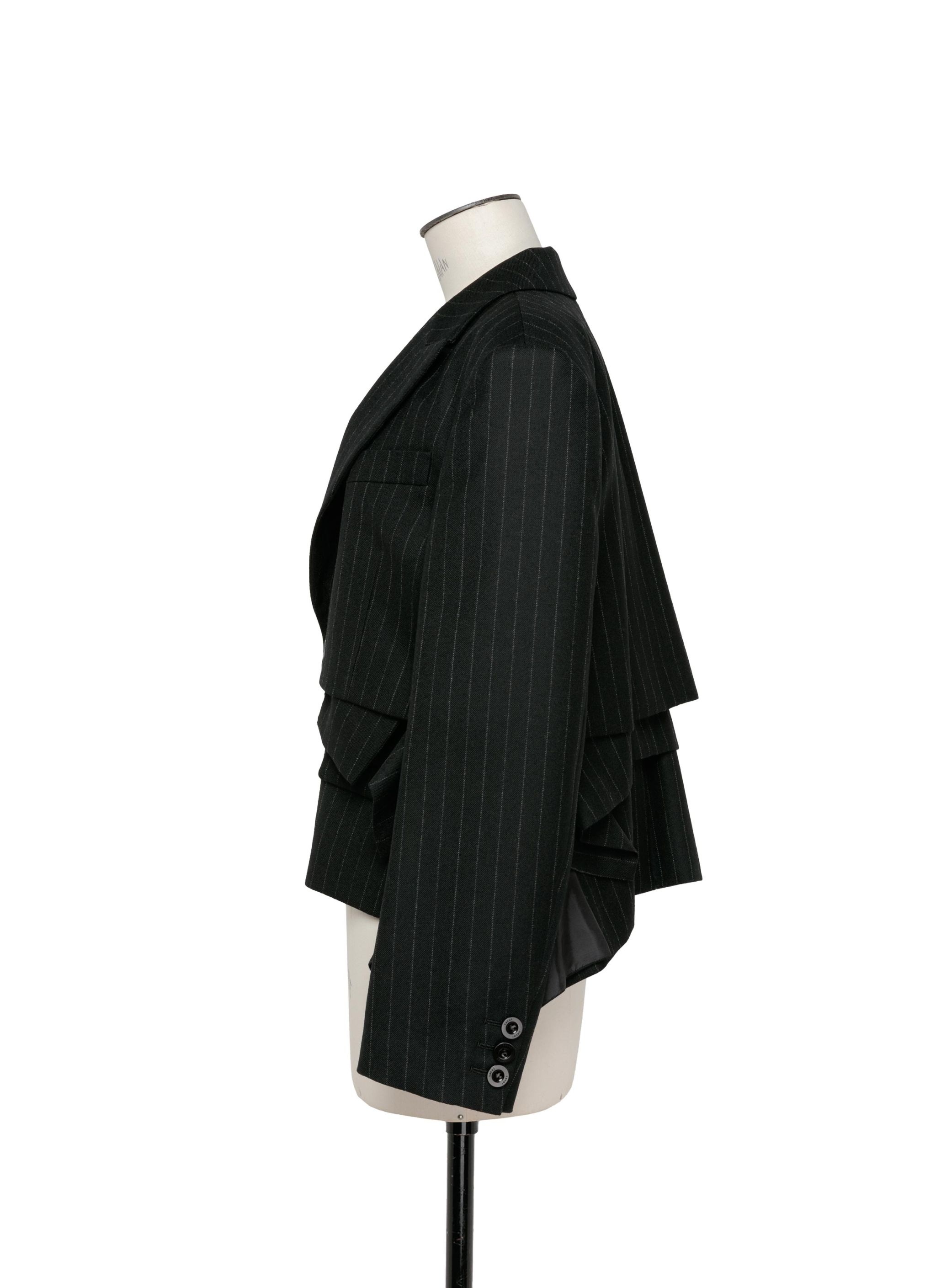 Chalk Stripe Jacket - 2