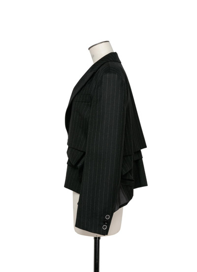 sacai Chalk Stripe Jacket outlook